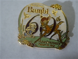Disney Trading Pin 14368 Bambi's 60th Anniversary (Bambi & Thumper)
