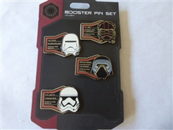 Disney Trading Pins  143879 DLR - First Order - Galaxy Edge - Booster Set