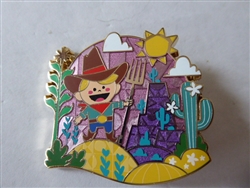 Disney Trading Pin 144072 DLR - USA - Small World 55th Anniversary