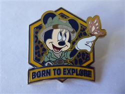 Disney Trading Pin 144646 Animal Kingdom – Minnie Mouse - Safari Mystery – Born to Explore