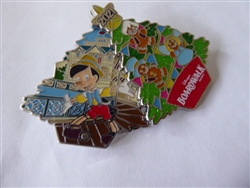 Disney Trading Pin  144962 WDW - Pinocchio - Boardwalk - Christmas Resorts