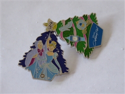 Disney Trading Pins 144964     WDW - Cinderella - Contemporary - Christmas Resorts