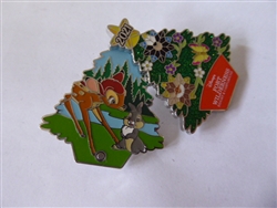 Disney Trading Pin  144967 WDW - Bambi & Thumper - Fort Wilderness - Christmas Resorts