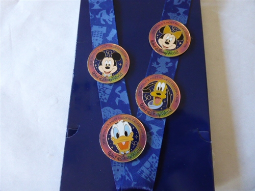 WDW - Walt Disney World 50th Anniversary - Pin Trading Starter Set