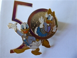 Disney Trading Pins 145079 WDW - Donald and Daisy - 50th Anniversary