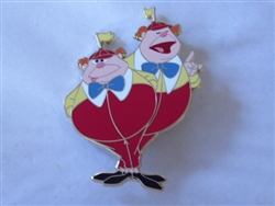 Disney Trading Pins  145200 DLP - Tweedledee Tweedledum - Eleonore Bridge Alice in Wonderland Collection - Signed