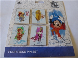 Disney Trading Pins 145289 DS - Ink & Paint - Booster set