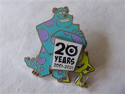 Disney Trading Pin 145430 Sully - Monsters Inc - 20th Anniversary