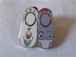 Disney Trading Pin 145510 Socks - Olaf and Bruni - Magical Mystery