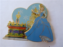 Disney Trading Pin 145553     DLP - Cinderella - Christmas Parade