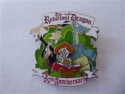 Disney Trading Pins  145554 Reluctant Dragon – 80th Anniversary