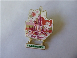 Disney Trading Pin 145648 WDW - Magic Kingdom - 50th Anniversary Starbucks