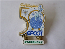 Disney Trading  Pin  145686 WDW - Epcot - 50th Anniversary - Starbucks