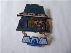 Disney Trading Pin 145771     WDW - Contemporary Resort - 50th Anniversary - Minnie, Mickey, Monorail