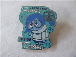 Disney Trading Pin 145934 DS - Sadness - Leave that frown upside down - Inside Out