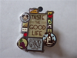 Disney Trading Pin  146056 DCA - Food and Wine Festival - Taste the Good Life