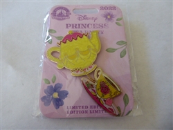 Disney Trading Pin 146088 Belle - Princess Tea Set