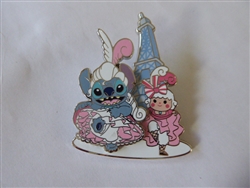 Disney Trading Pin 146133 DLP - Stitch Caberet Doll - Small World