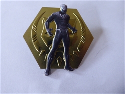 Disney Trading Pin  146194 WDW - Black Panther - Marvel - Hex Coin Style