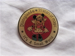 Disney Trading Pin  1463 DL - 35 Years of Magic Set - It's a Small World (Minnie Mouse)