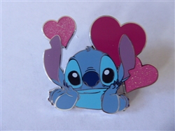 Disney Trading Pin 146371 DLP - Stitch with Hearts