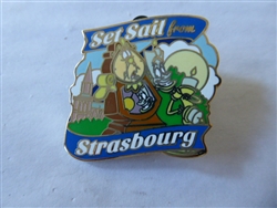 Disney Trading Pin 146388 ABD - Cogsworth and Lumiere - Set Sail for Strasbourg