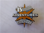 Disney Trading Pin  146517 ABD - 15 Years of Adventures by Disney