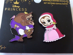 Disney Trading Pins  146590 Loungefly - Beauty and the Beast - Winter set - Funko Pop