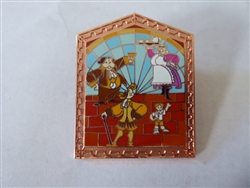 Disney Trading Pin 146635 Human Enchanted Objects - Beauty and the Beast - Windows of Love