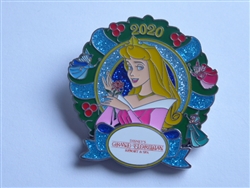 Disney Trading Pin 146765 WDW - Aurora - Grand Floridian - Resort Wreath - Holiday