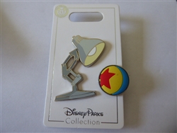 Disney Trading Pin  146900 Luxo Jr and Luxo Ball - Pixar Logo