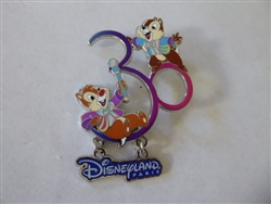 Disney Trading Pin 146981 DLP - Chip and Dale - 30th Anniversary