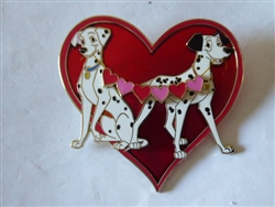 Disney Trading Pins 147013     DSSH - Perdita and Pongo - Love Is In The Air