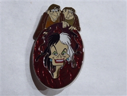 Disney Trading Pin 147072 DSSH - Cruella, Jasper, Horace - Villains - 101 Dalmations