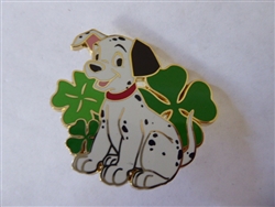 Disney Trading Pin 147085 DLP - Dalmatian Puppy with Clover - Lucky