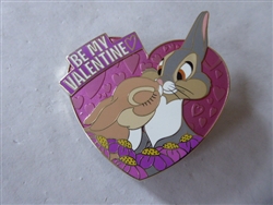 Disney Trading Pin  147087 WDI - Miss Bunny and Thumper - Valentines Day