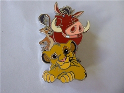 Disney Trading Pins 147100 DLP - Simba, Timon and Pumbaa - Lion King