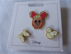 Disney Trading Pin 147180 Bucket, Bow and Kernel - Popcorn - Flair