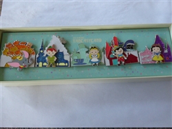 Disney Trading Pin 147281 It's a Small Fantasyland - 5 Pin Set Include Completer