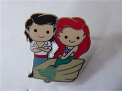 Disney Trading Pins 147290     It's a Small Fantasyland - Ariel and Prince Eric - Princess and Prince