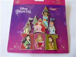 Disney Trading Pins 147317 Princess - Castle Pin Set