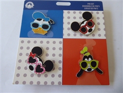 Disney Trading Pins 147421 Donald, Goofy, Minnie and Mickey - Sunglasses