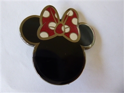 Disney Trading Pin  147563 DLP - Black Minnie Mouse Head