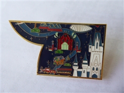 Disney Trading Pin 147750 Loungefly - 50th Anniversary Mickey Resort Map