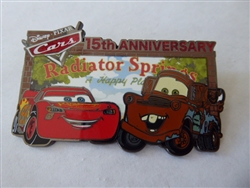 Disney Trading Pins  148002 DS - Lightning and Mater - Cars - 15th Anniversary