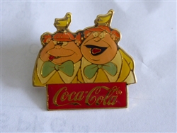 Disney Trading Pins 1482 WDW - 15th Anniversary Coca-Cola Framed Set (Tweedledum & Tweedledee)