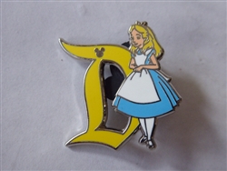 Disney Trading Pin 148327 DLR - Alice - Disneyland D - Hidden Mickey 2020