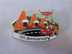 Disney Trading Pin 148407 DCA - Cars Land - 10th Anniversary - Cozy Cone Motel
