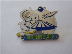 Disney Trading Pins 148833 Disney Parks – Donald - Tomorrowland - Four Lands