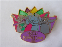 Disney Trading  Pin 14888 M&P - Victor, Hugo & Laverne Gargoyles - The Bells of Notre Dame 1996 - History of Art 2002